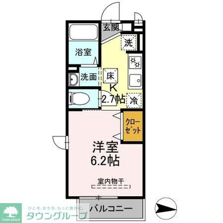 レジデンス湘南の物件間取画像